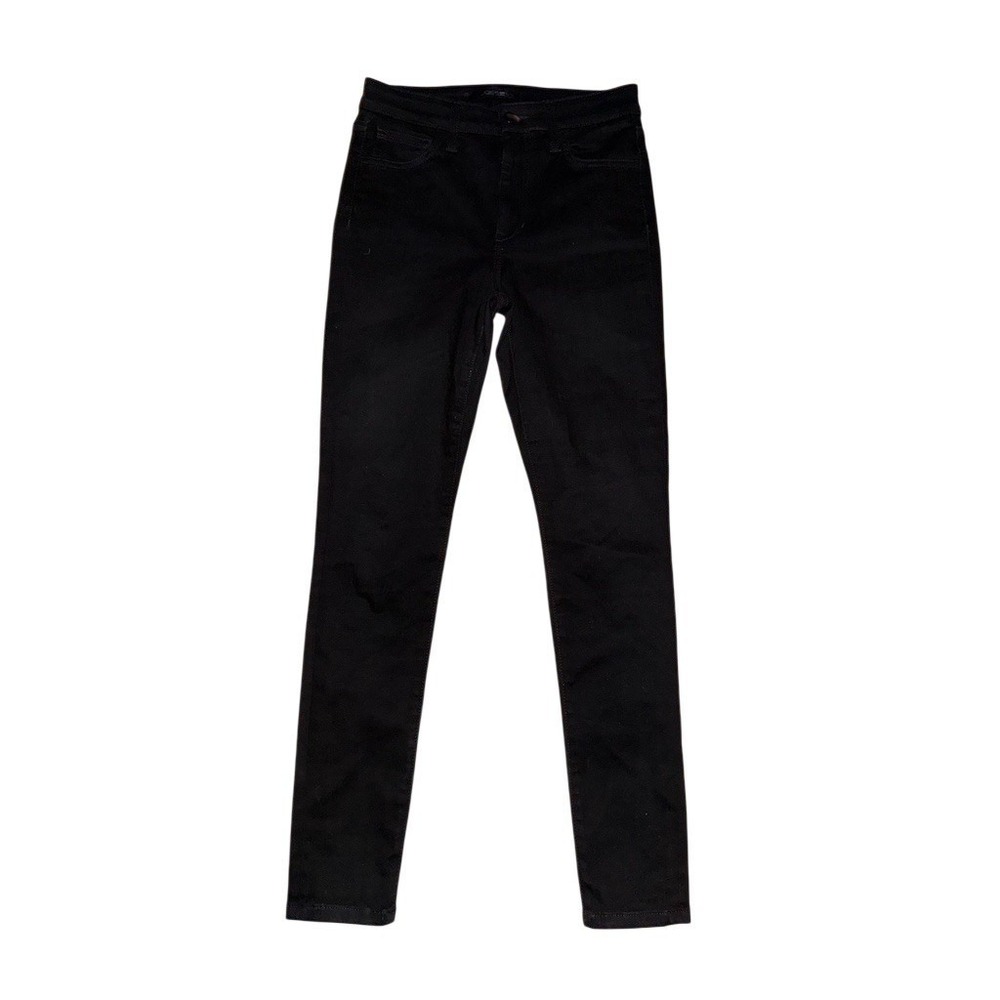 Joe's Jeans Womens Size 25 Black Skinny Mid Rise Stretch Denim Jeans no tags